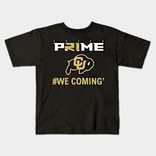 JC On Coach Prime Jimmie Callaway Kids T-Shirt